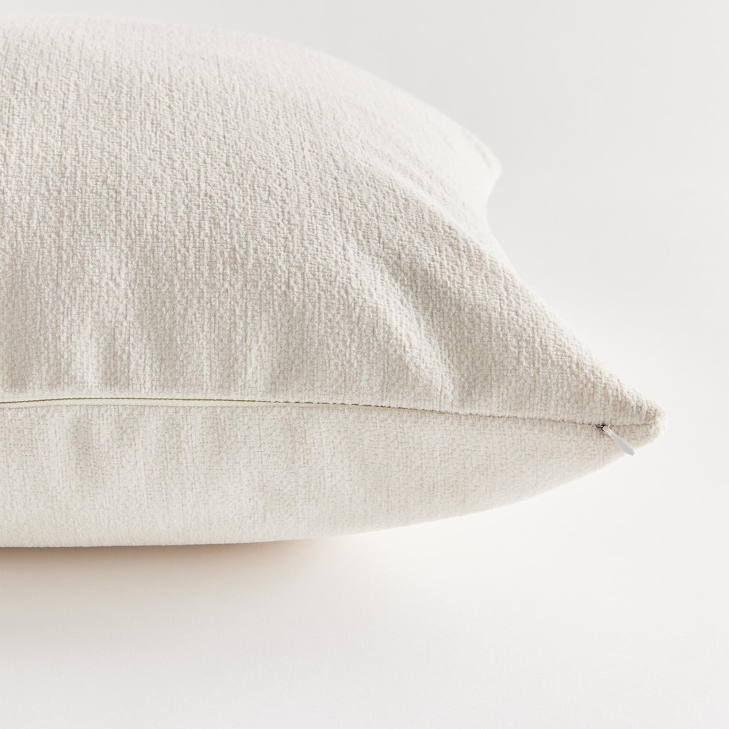 Napa White Cooper Square Indoor-Outdoor Pillow 20"