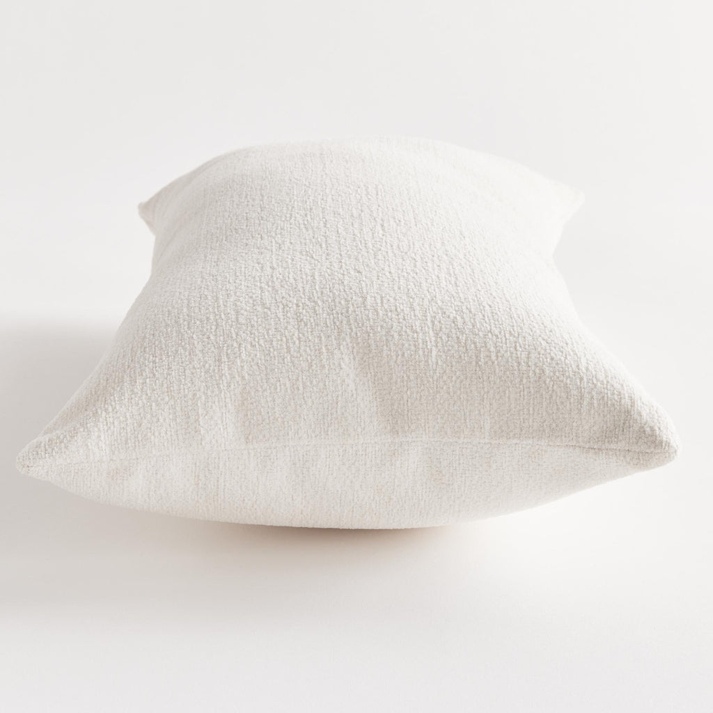 Napa White Cooper Lumbar Indoor-Outdoor Pillow