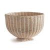 Napa Natural Charleston Rattan Footed Bowl