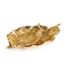 Napa Gold Alegra Leaf Trays, Set Of 2