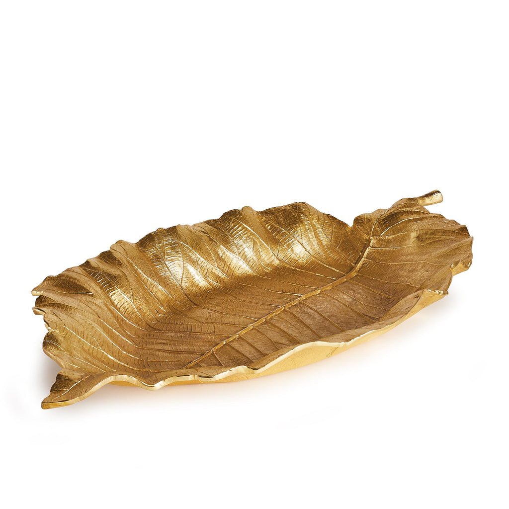 Napa Gold Alegra Grand Leaf Tray