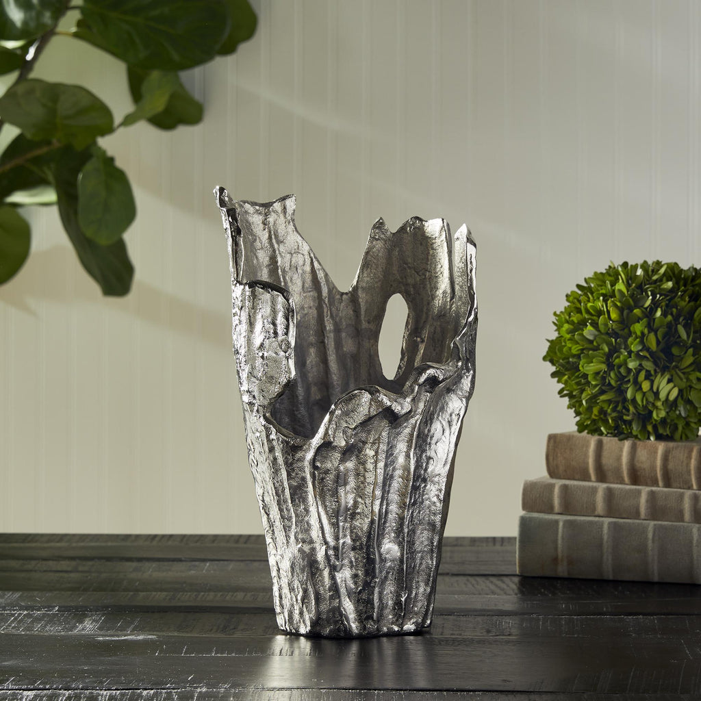 Napa Silver Arbre Vase Small