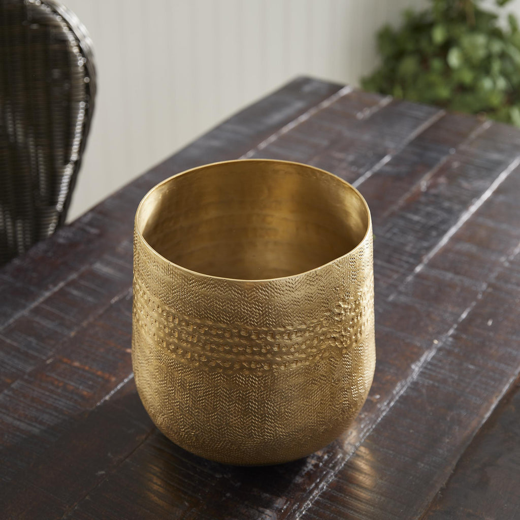 Napa Gold Emberlynn Cachepot Small