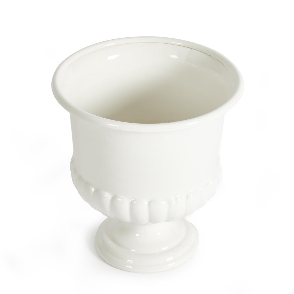 Napa Classic White Mirabelle Decorative Pedestal Bowl Small