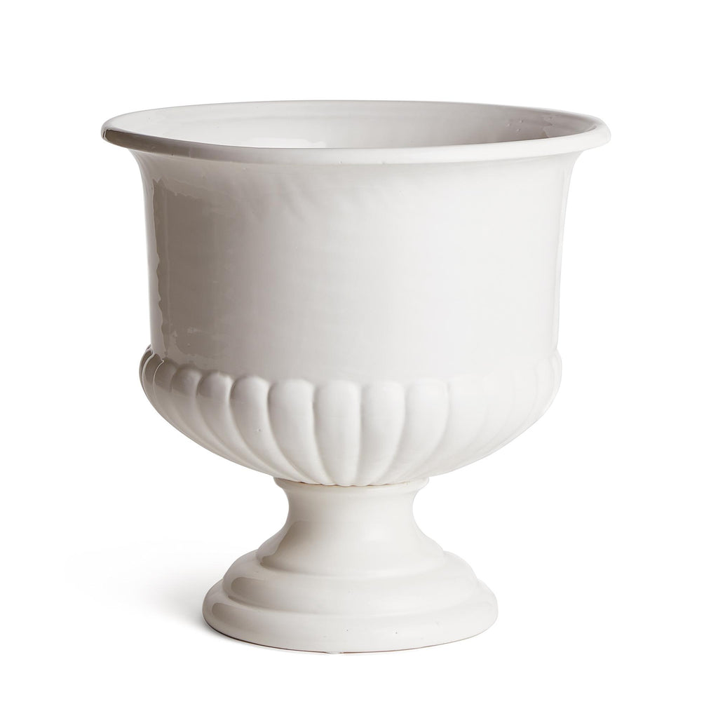 Napa Classic White Mirabelle Decorative Pedestal Bowl Large