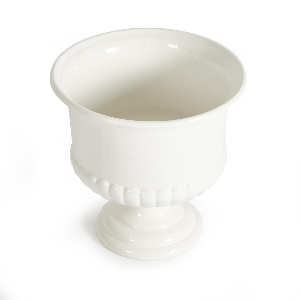 Napa Classic White Mirabelle Decorative Pedestal Bowl Large