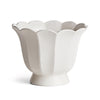 Napa Classic White Mirabelle Fluted Cachepot Large