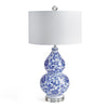 Napa Blue/White Ming Floral Lamp