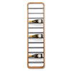 Napa Natural/Black Hoxton 12-Bottle Wine Rack