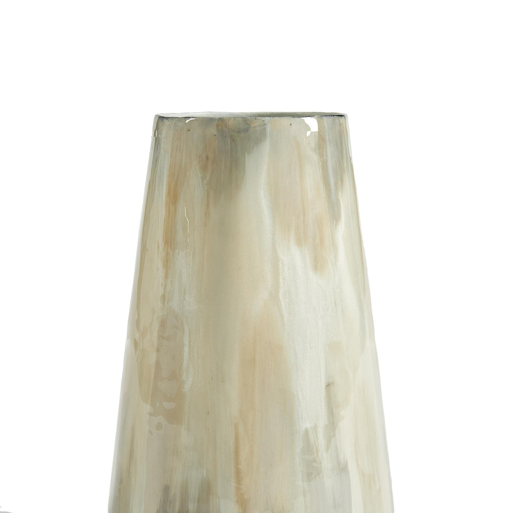 Napa White Pearl Almeta Vase Small