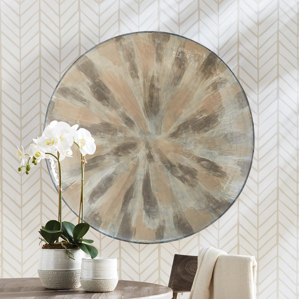 Napa White Pearl Almeta Decorative Plate