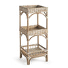 Napa Nature'S Gray/Brown Isla Etagere