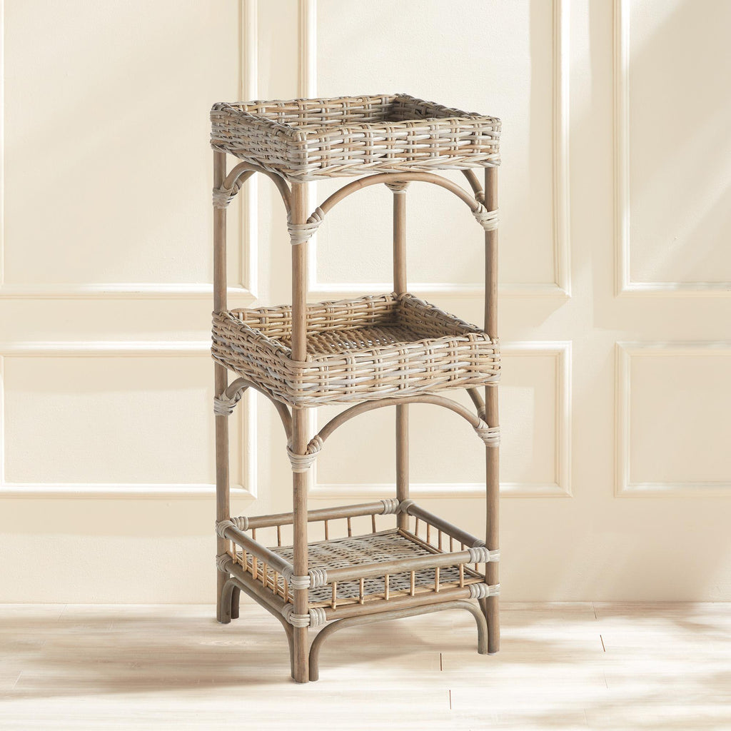 Napa Nature's Gray/Brown Isla Etagere