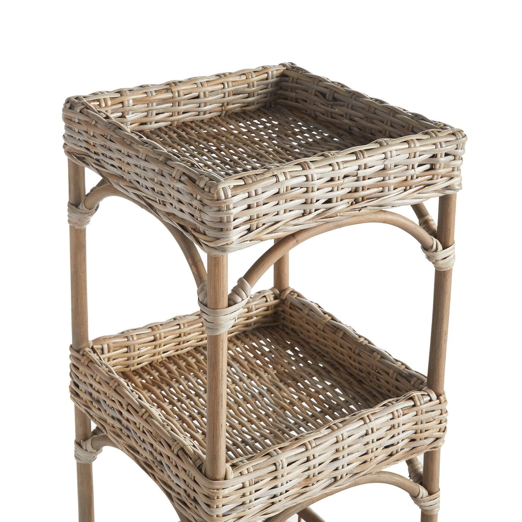 Napa Nature's Gray/Brown Isla Etagere