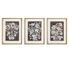 Napa Brown/Black Dare To Dance Prints, Set Of 3