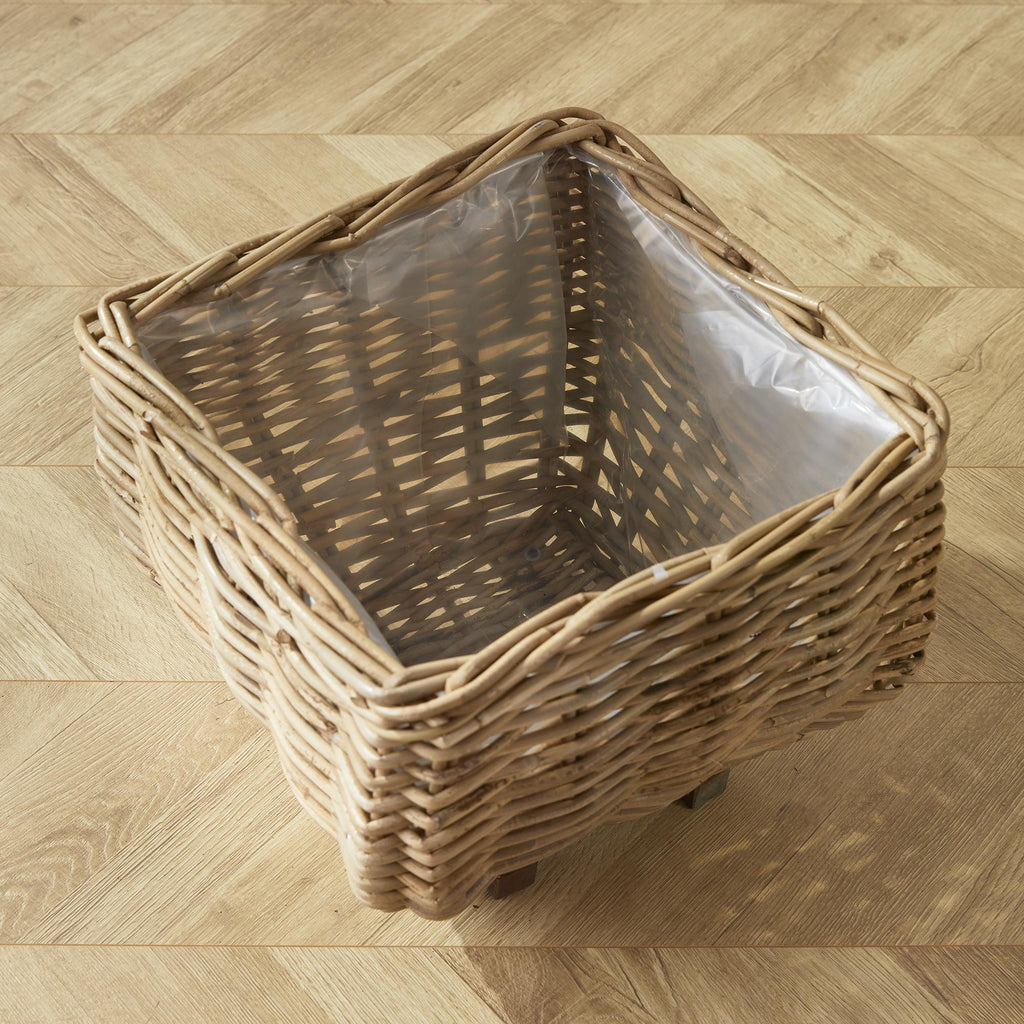 Napa Natural Sylvie Square Taper Basket Small