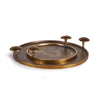 Napa Antique Brass Rhys Decorative Trays, Set Of 2