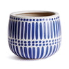 Napa Blue Cali Hand-Painted Pot Small