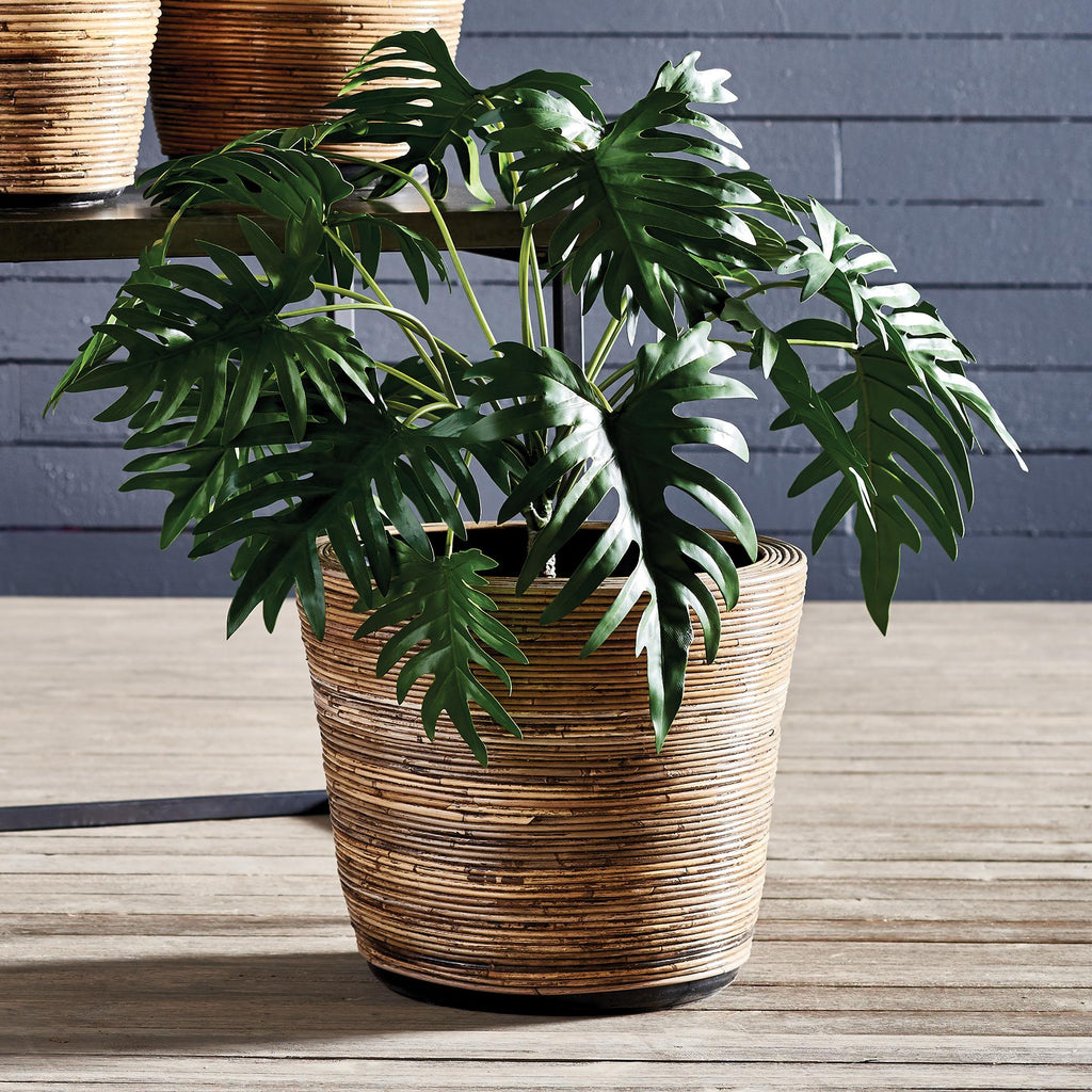 Napa Natural Wrapped Dry Basket Planter 20.75"