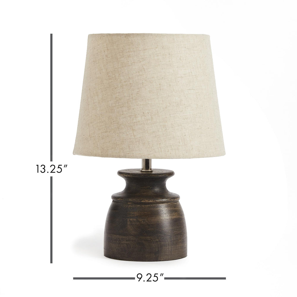 Napa Washed Black Benji Lamp