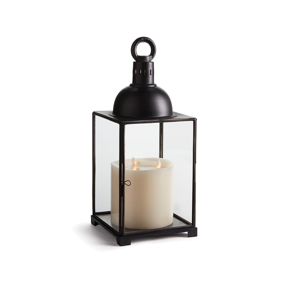 Napa Black Aragon Lantern 18.5"