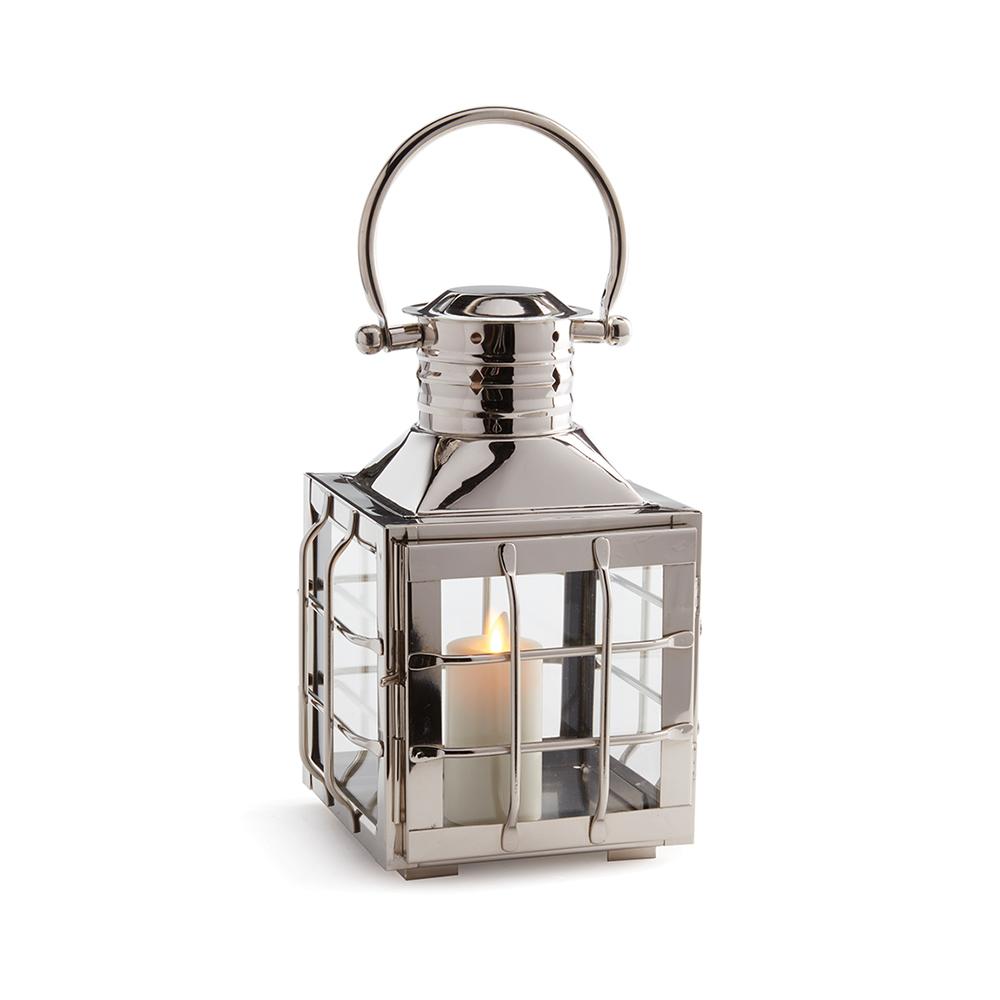 Napa Nickle Nantucket Outdoor Lantern 11"