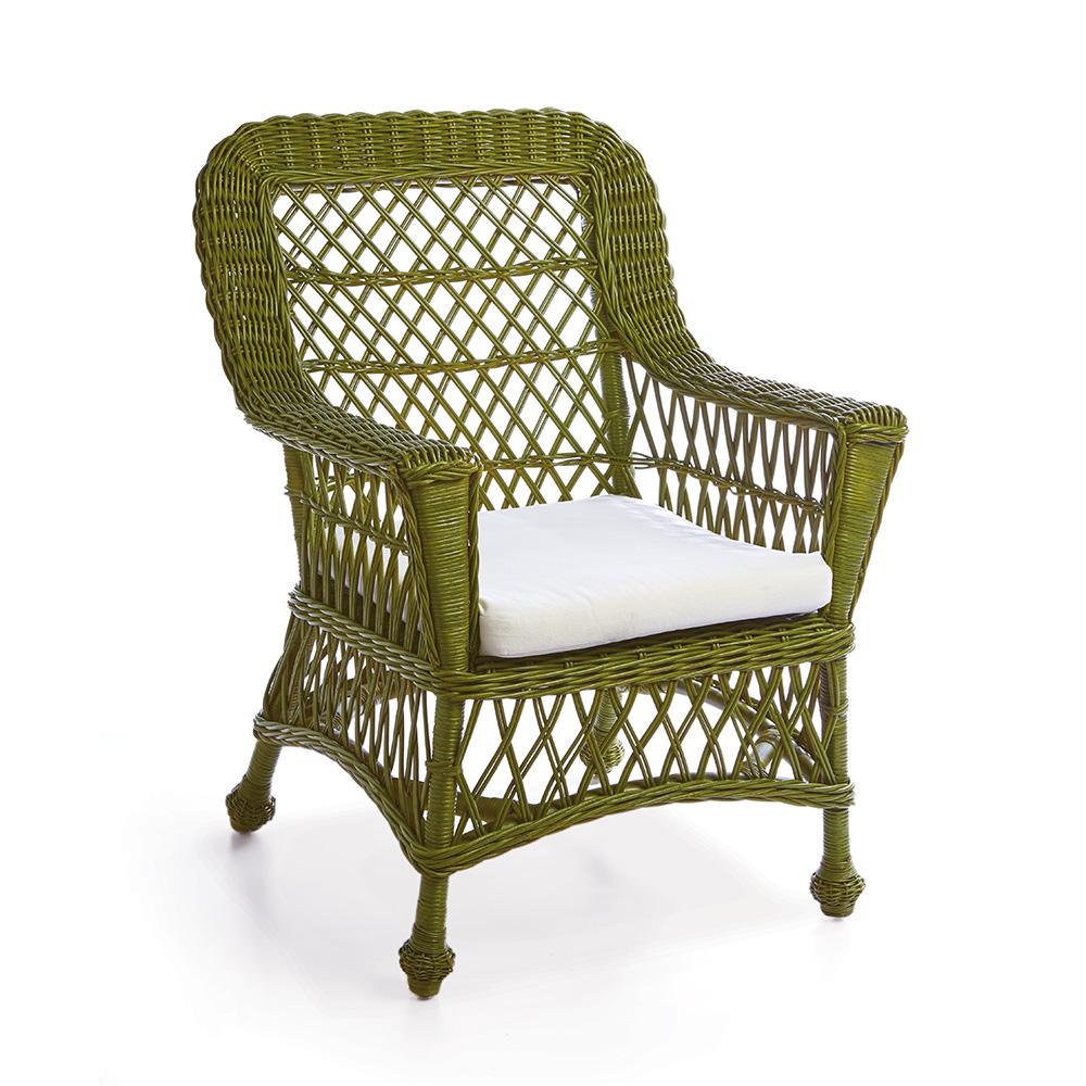 Napa Green Montauk Arm Chair