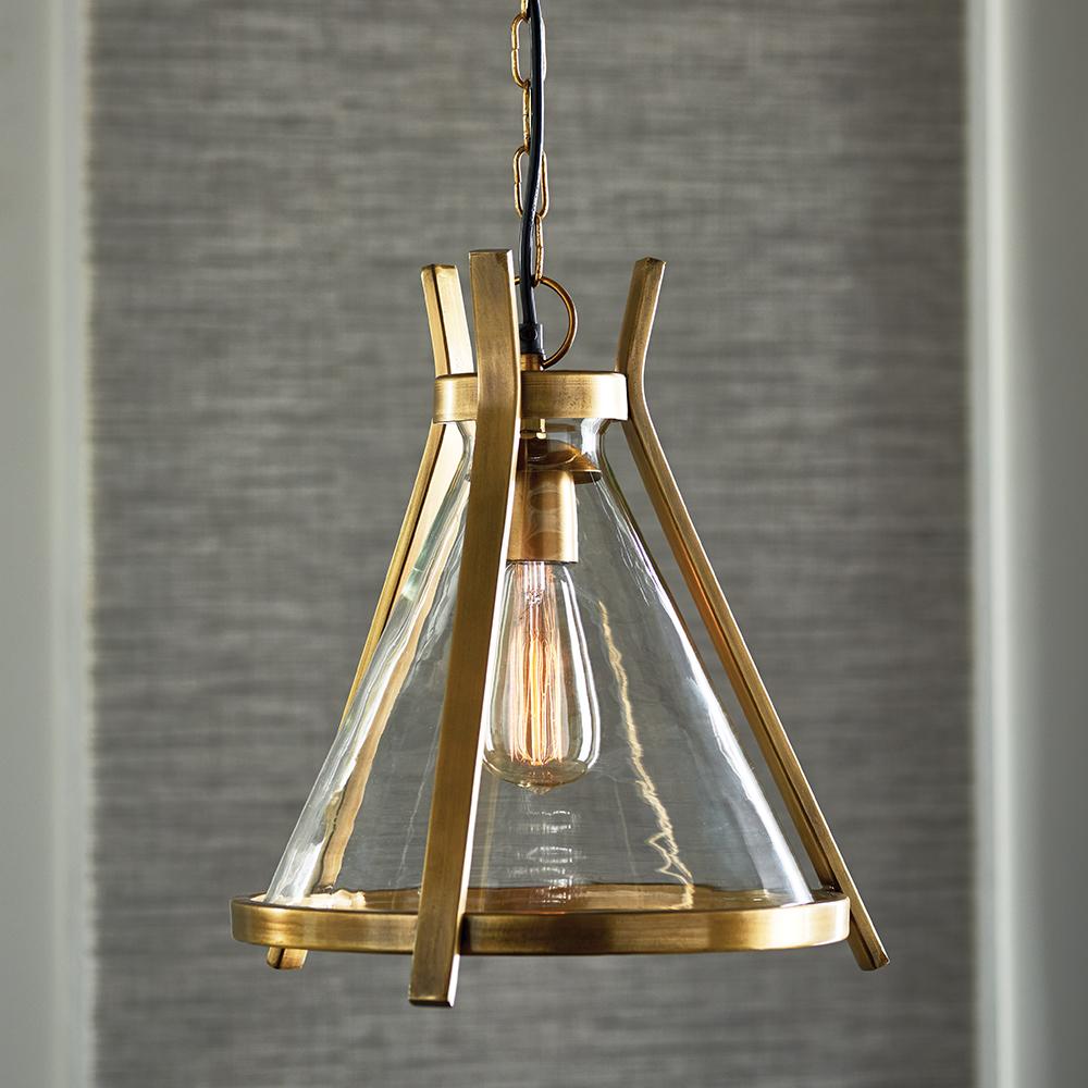 Napa Antique Brass Silas Pendant