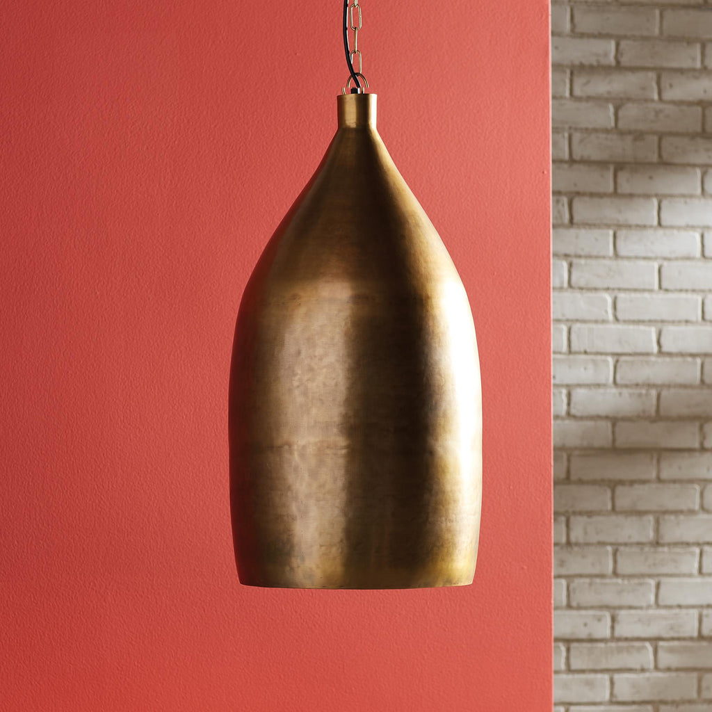 Napa Antique Brass Loxley Pendant