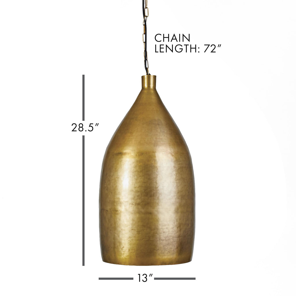 Napa Antique Brass Loxley Pendant