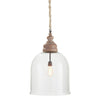 Napa Whitewash Vintner'S Cloche Pendant 26