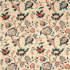 Sanderson Roslyn Teal/ Cherry Fabric