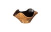 Phillips Collection Teak Wood Black And Natural Bowl