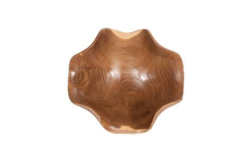 Phillips Collection Teak Wood Natural Bowl