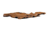 Phillips Collection Leaf , Teak Wood, Black & Natural , Finish Black Bowl