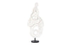 Phillips Collection Cast Dancing Sculpture Pli White Stone Accent