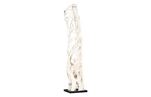 Phillips Collection Cast Entwined Root Column Sculpture Faux Bleached Accent