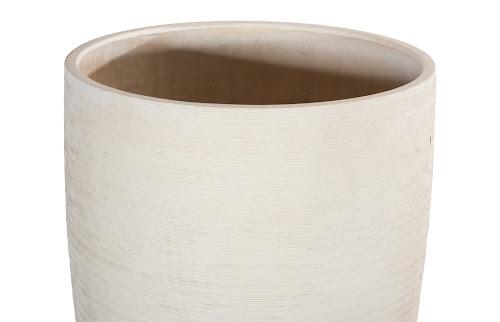 Phillips Collection Flora Grande White Stone Planter