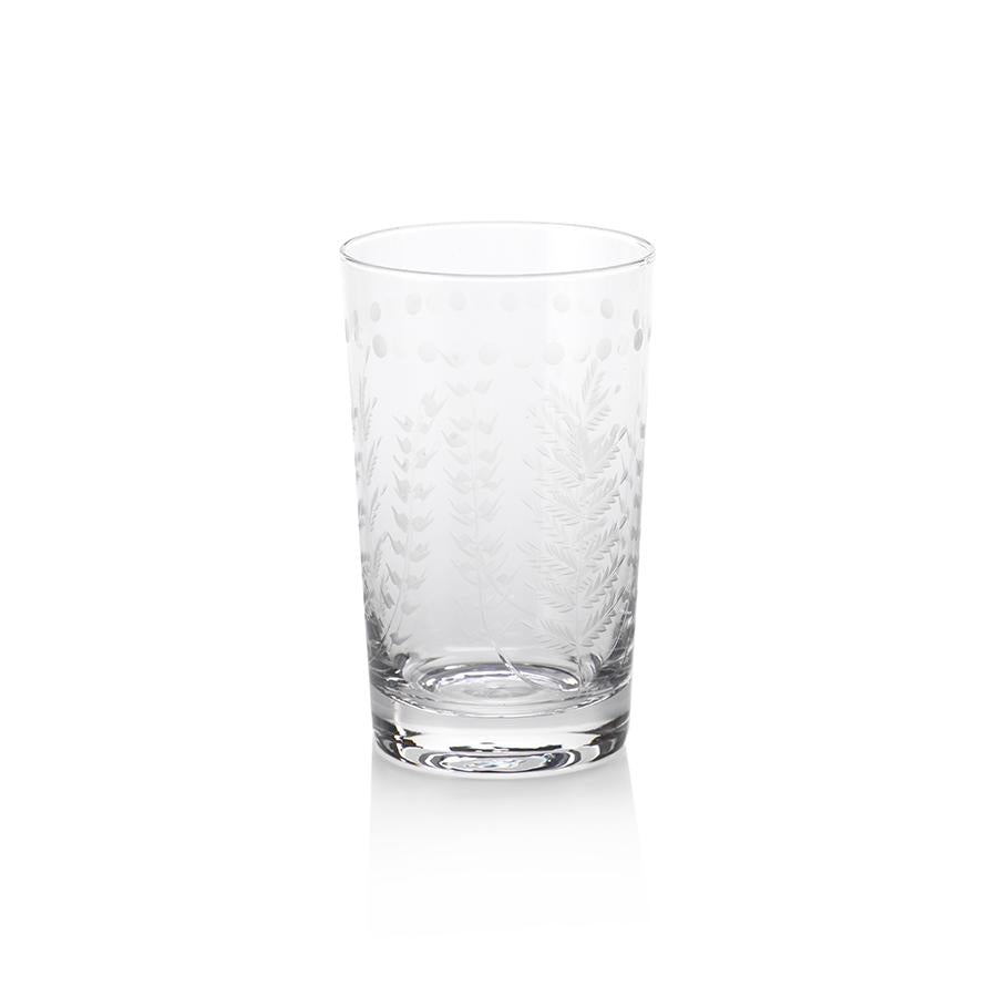 Zodax 5.5-Inch Tall Patia Highball Glasses, Set of 4