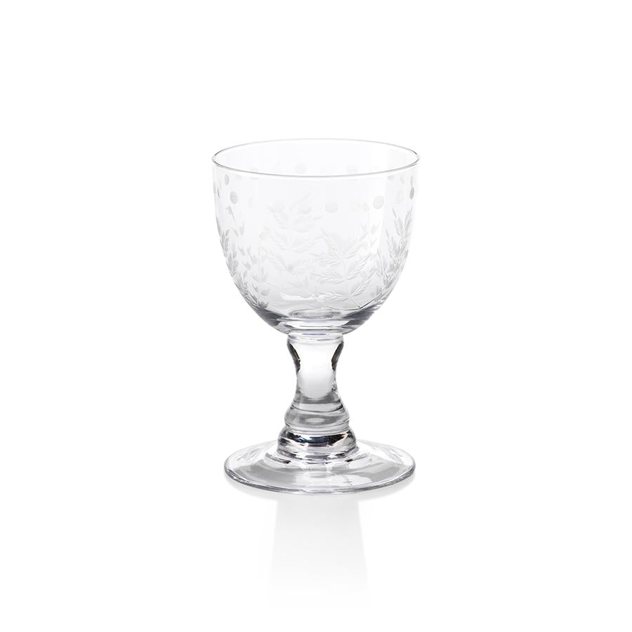 Zodax 5.5-Inch Tall Patia White Wine Glass, Set of 4