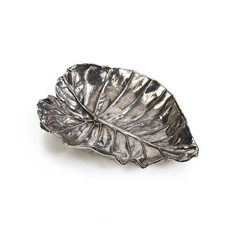 Zodax Aspen Quaking Leaf Antique Pewter Trays, Set of 6