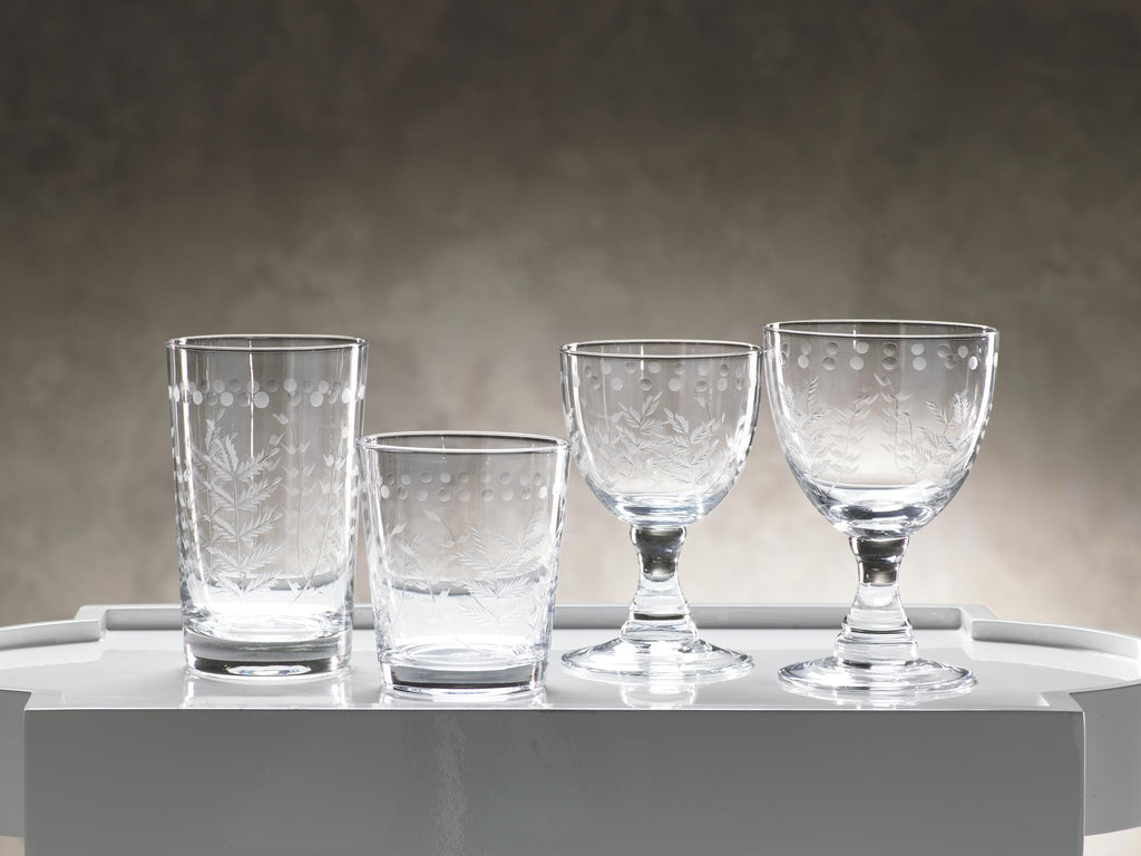 Zodax 4-Inch Tall Patia Old Fashioned Glasses, Set of 4