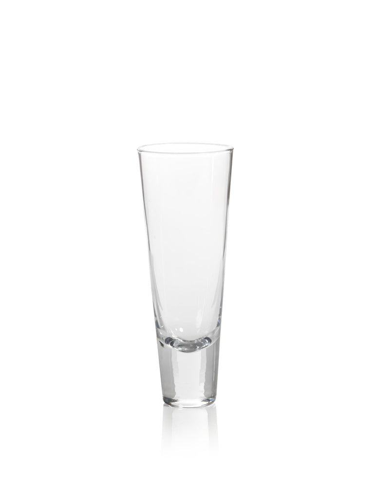 Zodax 7-.25-Inch Tall Anatole Tapered Drinking Glass, Set of 4