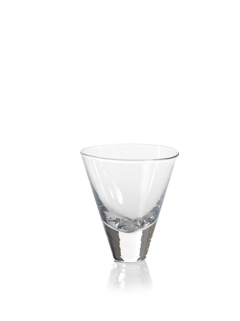 Zodax 4.75-Inch Tall Anatole Cocktail Glass, Set of 4