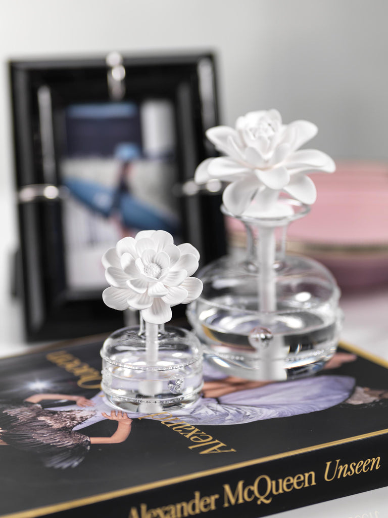 Zodax Mini Grand Casablanca Porcelain Diffuser,  Fleur d' Oranger