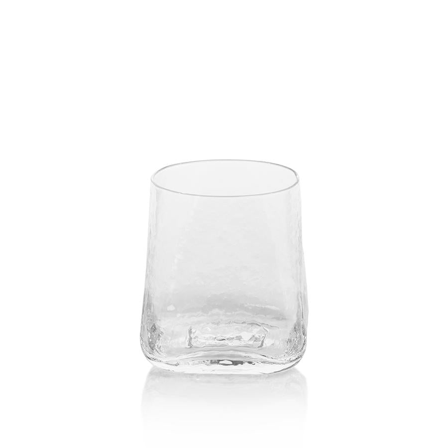 Zodax Kaberi Hammered Rock Glasses, Set of 6