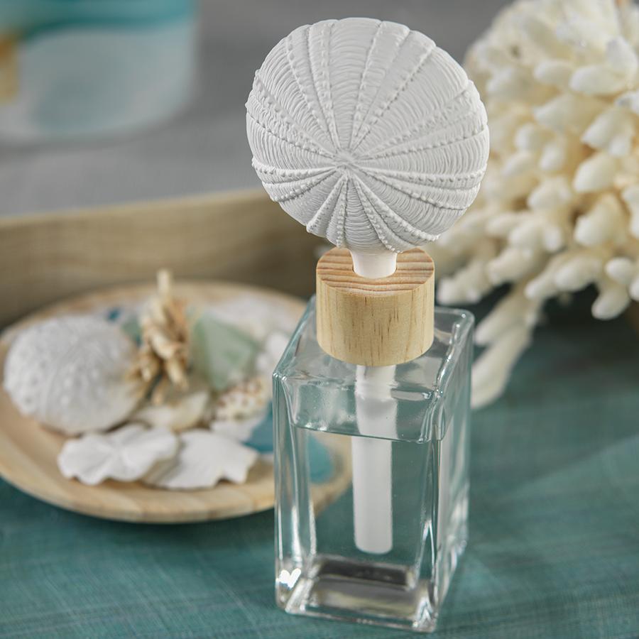 Zodax Island Sea Urchin Porcelain Diffuser, Aegean Mist