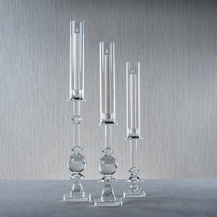 Zodax Style A Vadim Crystal Glass Candle Holder