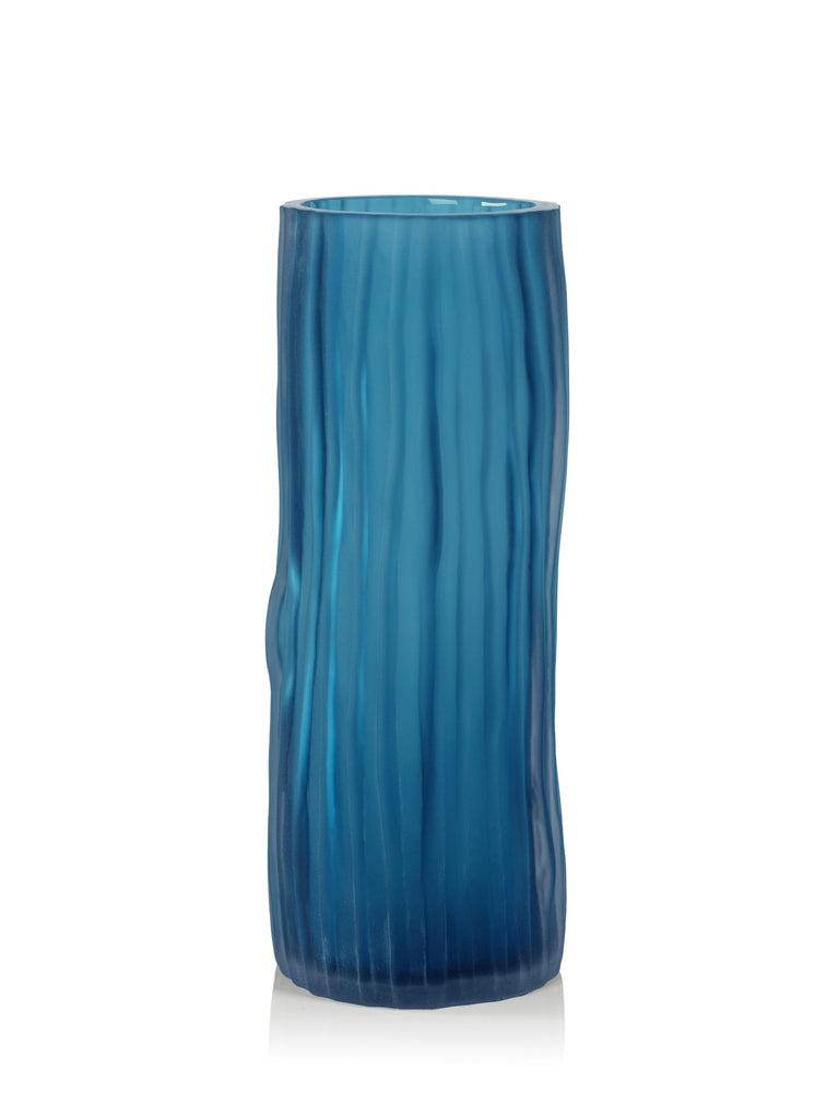 Zodax 14.75" Falko Powder Glass Vase