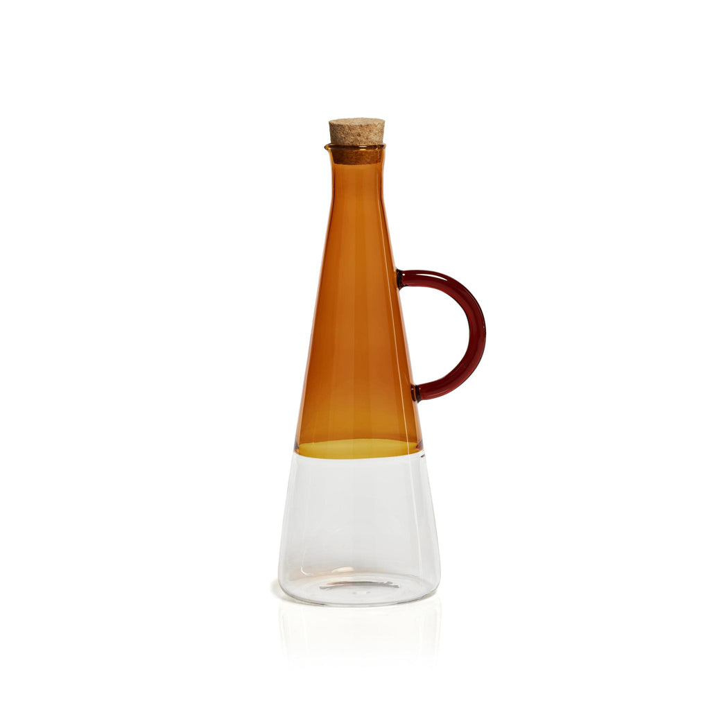 Zodax Amber Celeste 8.75" Tall Oil Bottle